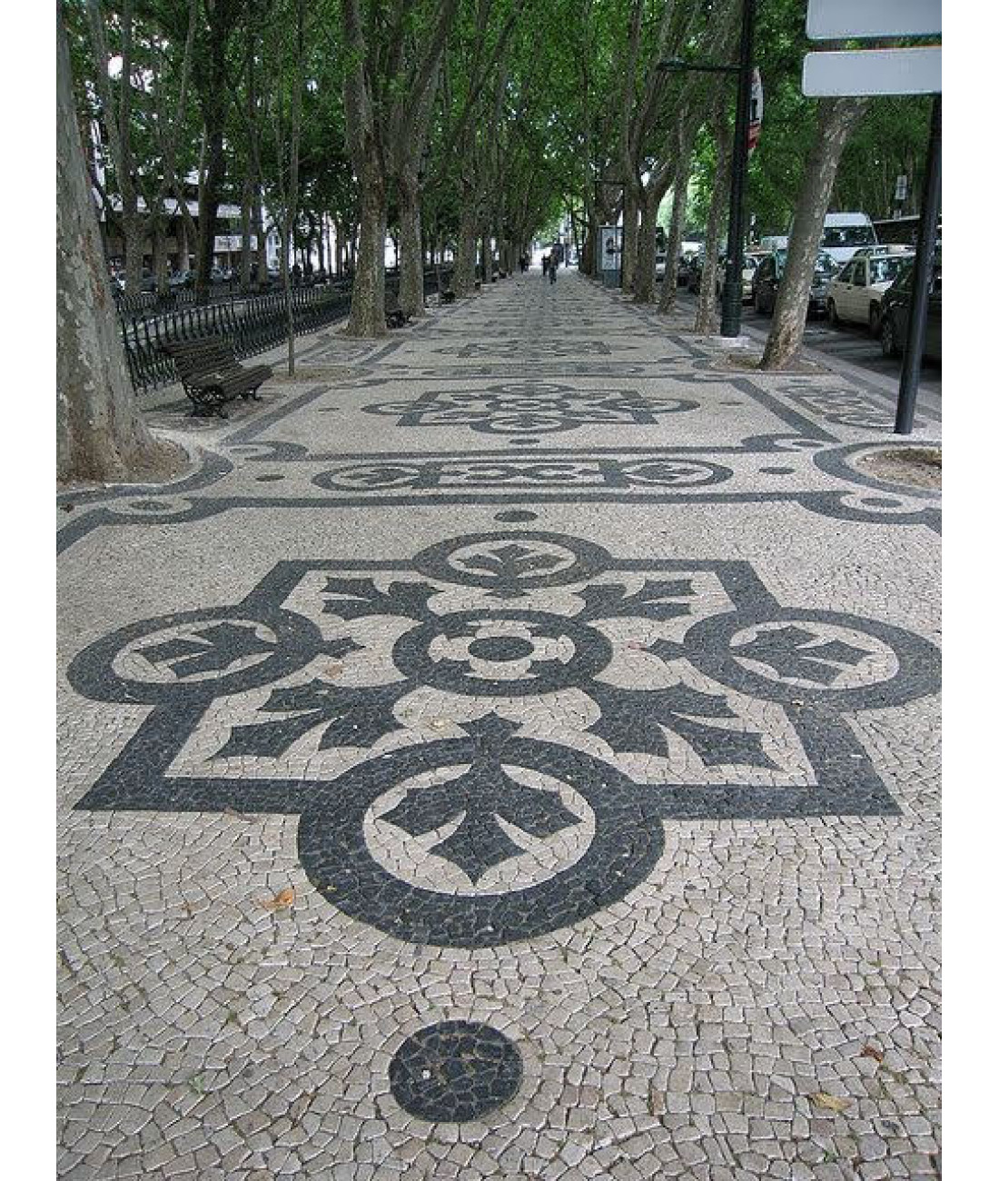Pedra Portuguesa Branca Gelo